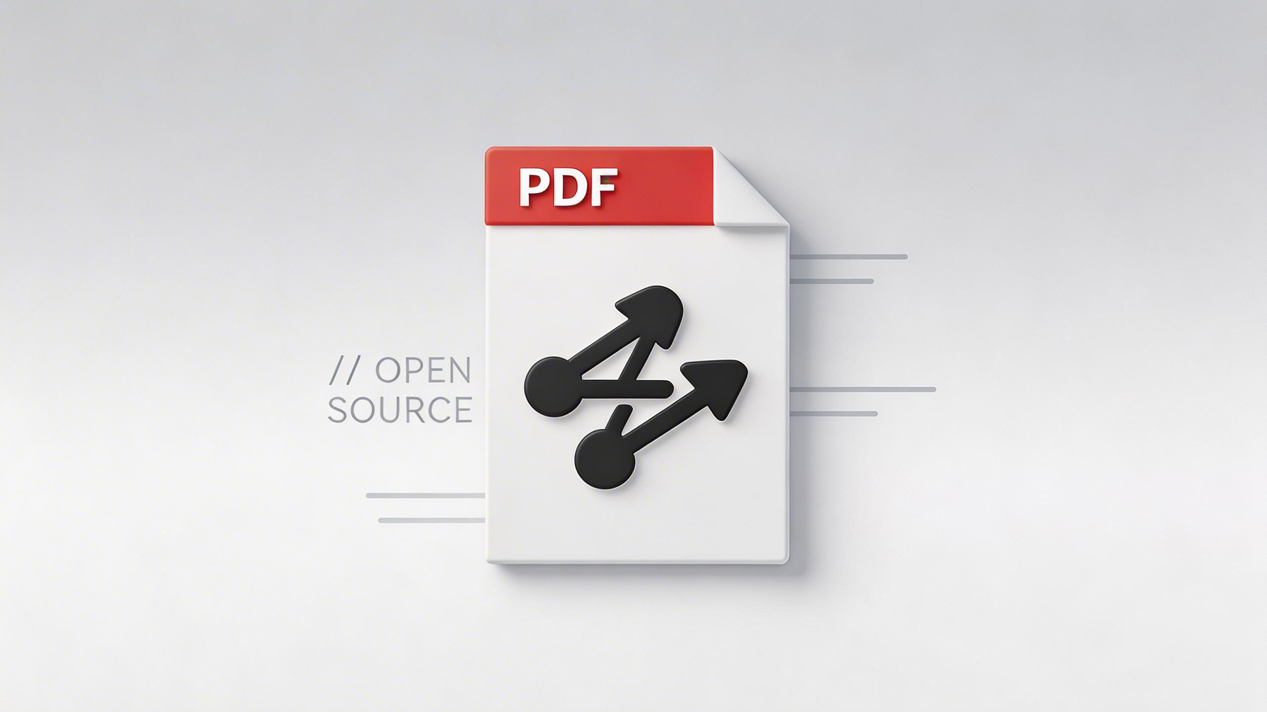 一款老牌PDF工具的开源新生