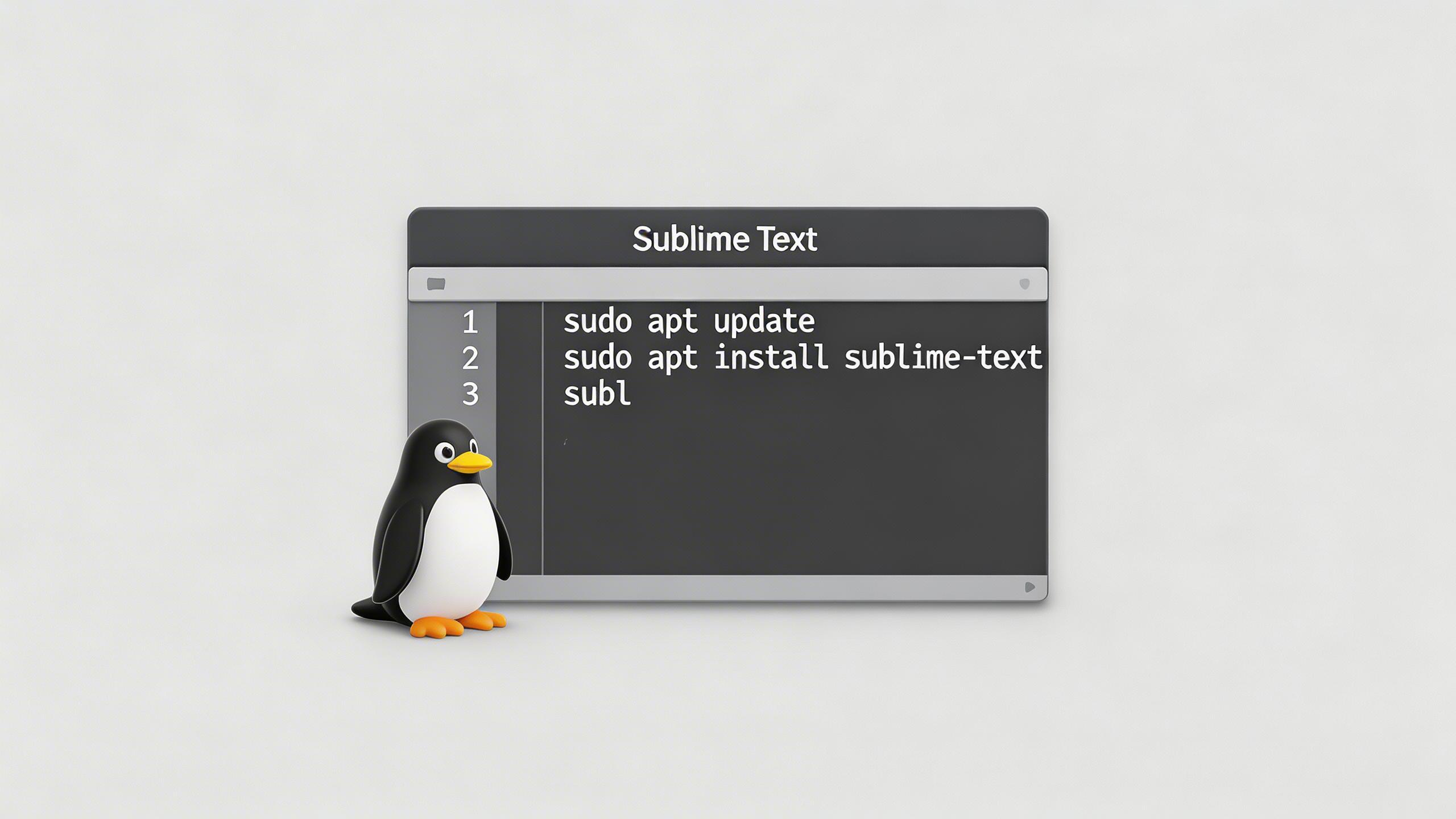 在 Linux 上安装与配置 Sublime Text