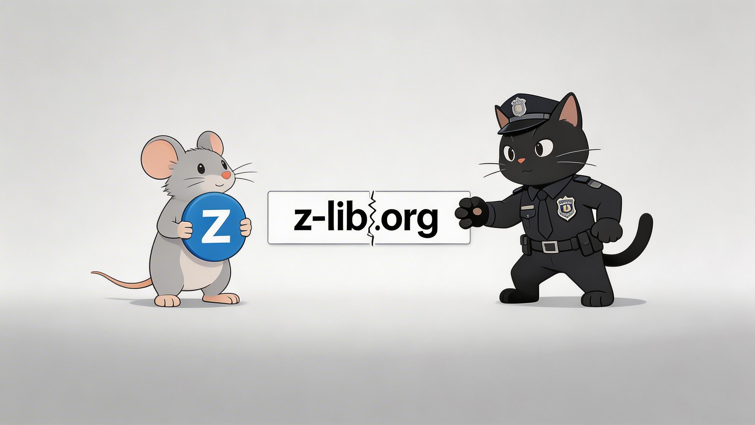Z-Library 的“猫鼠游戏”：域名被查封，服务仍继续