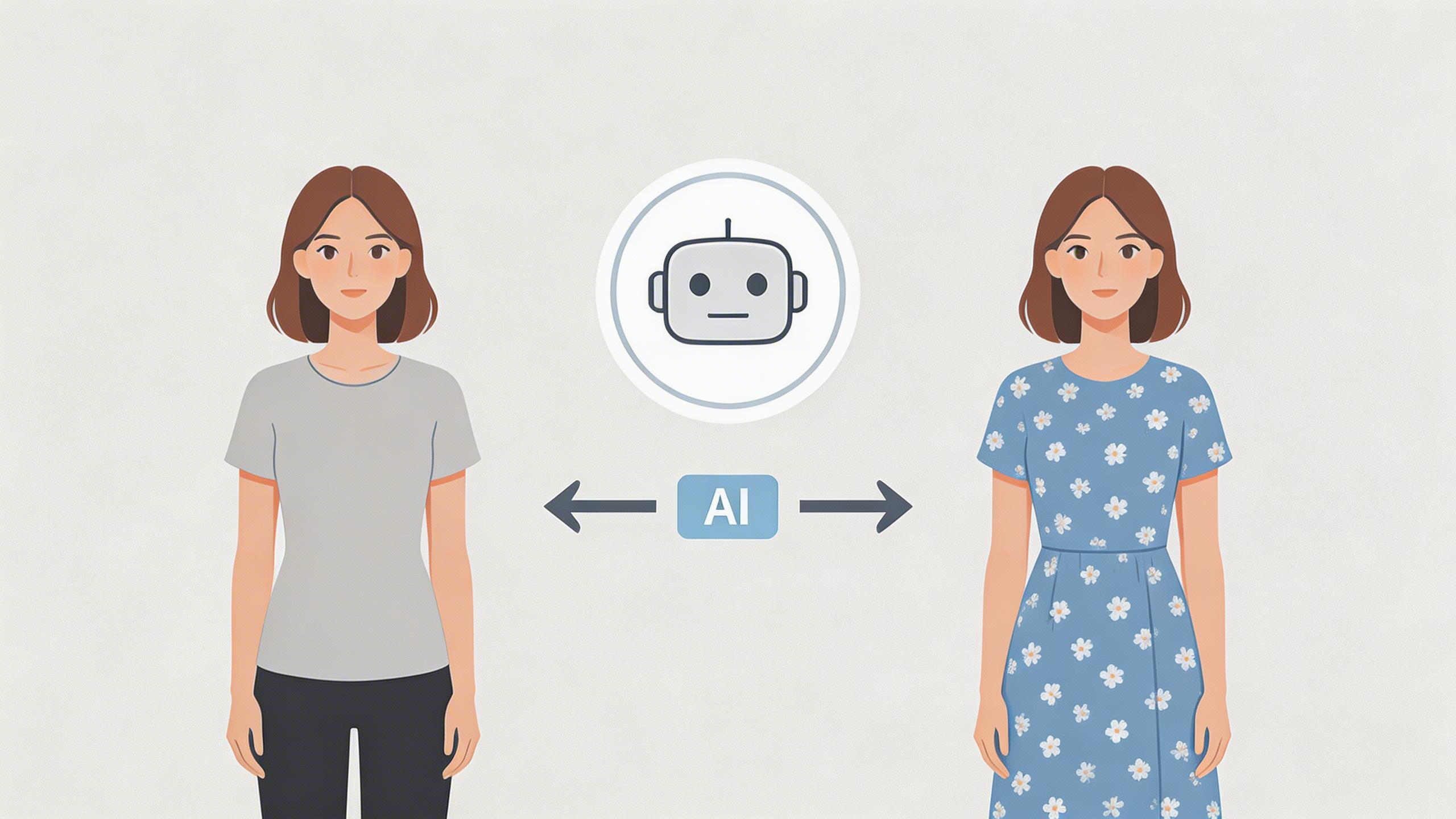 如何用AI为图片中的人物更换服装