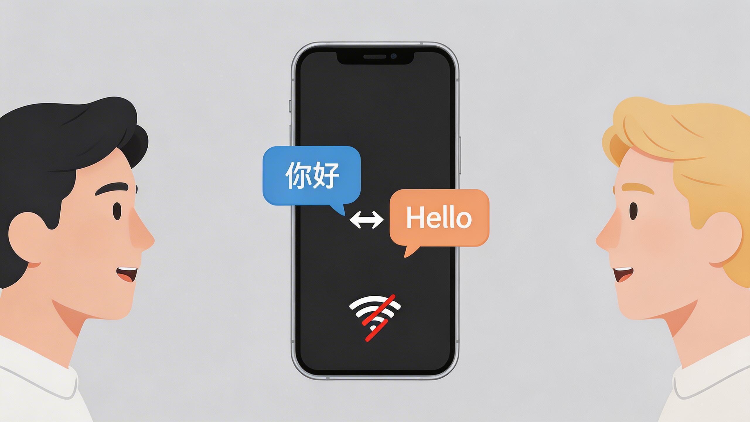 一款能离线同声传译的手机应用
