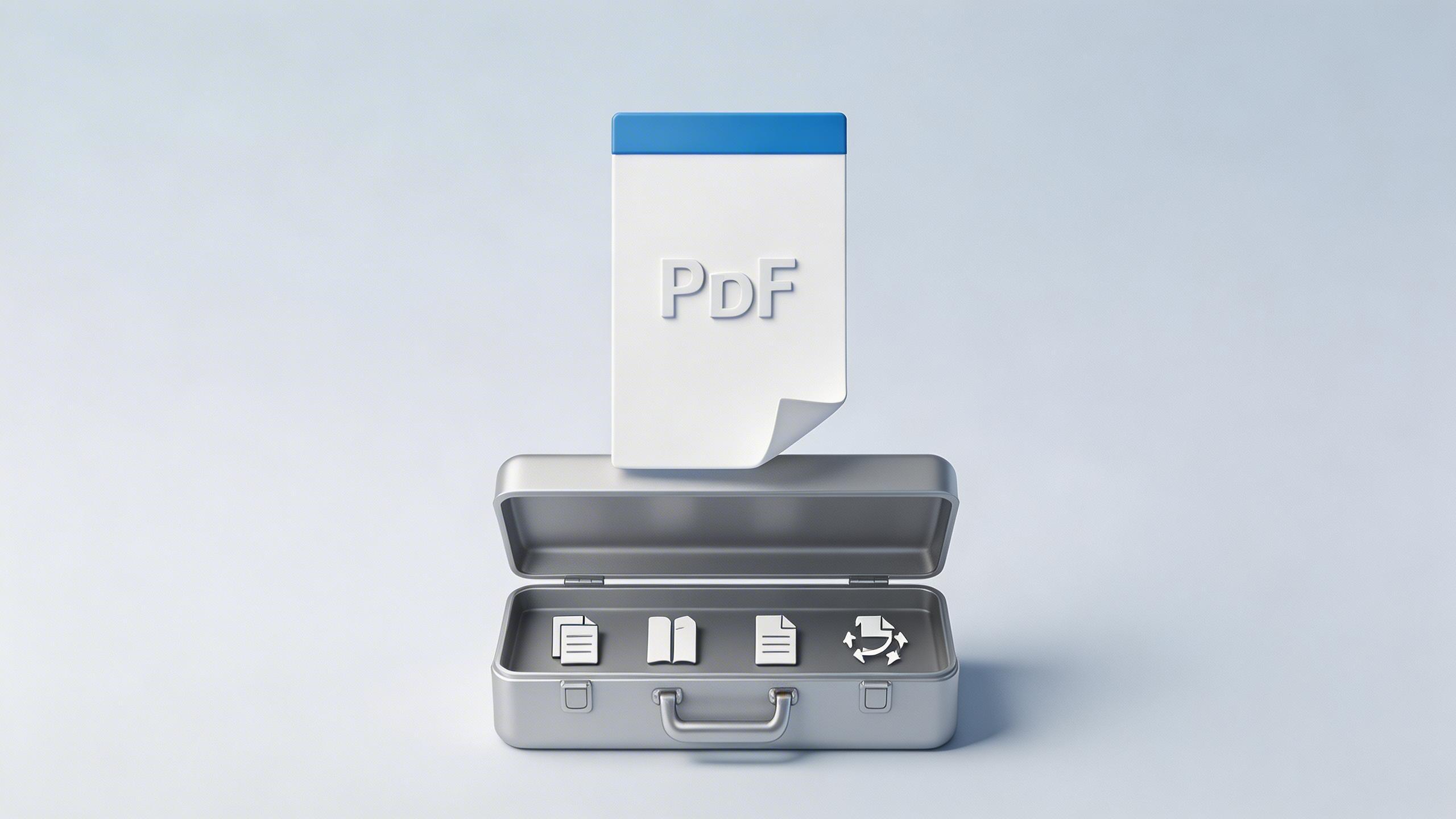一个完全免费的PDF处理工具箱：PDF24