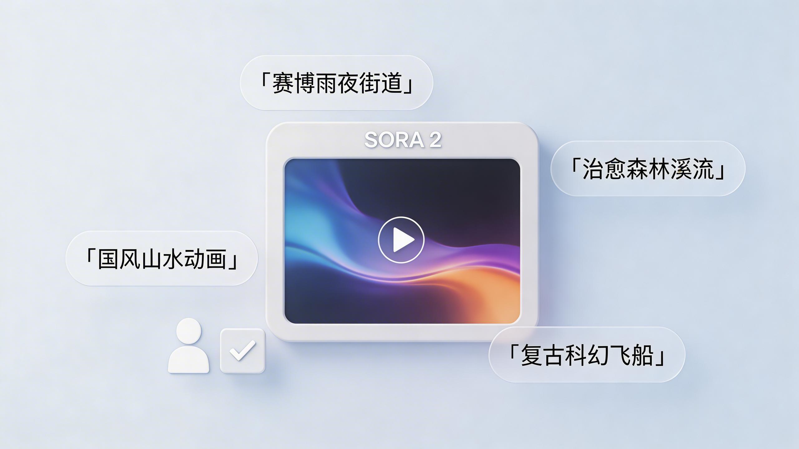 Sora 2 开放注册与创意视频提示词分享