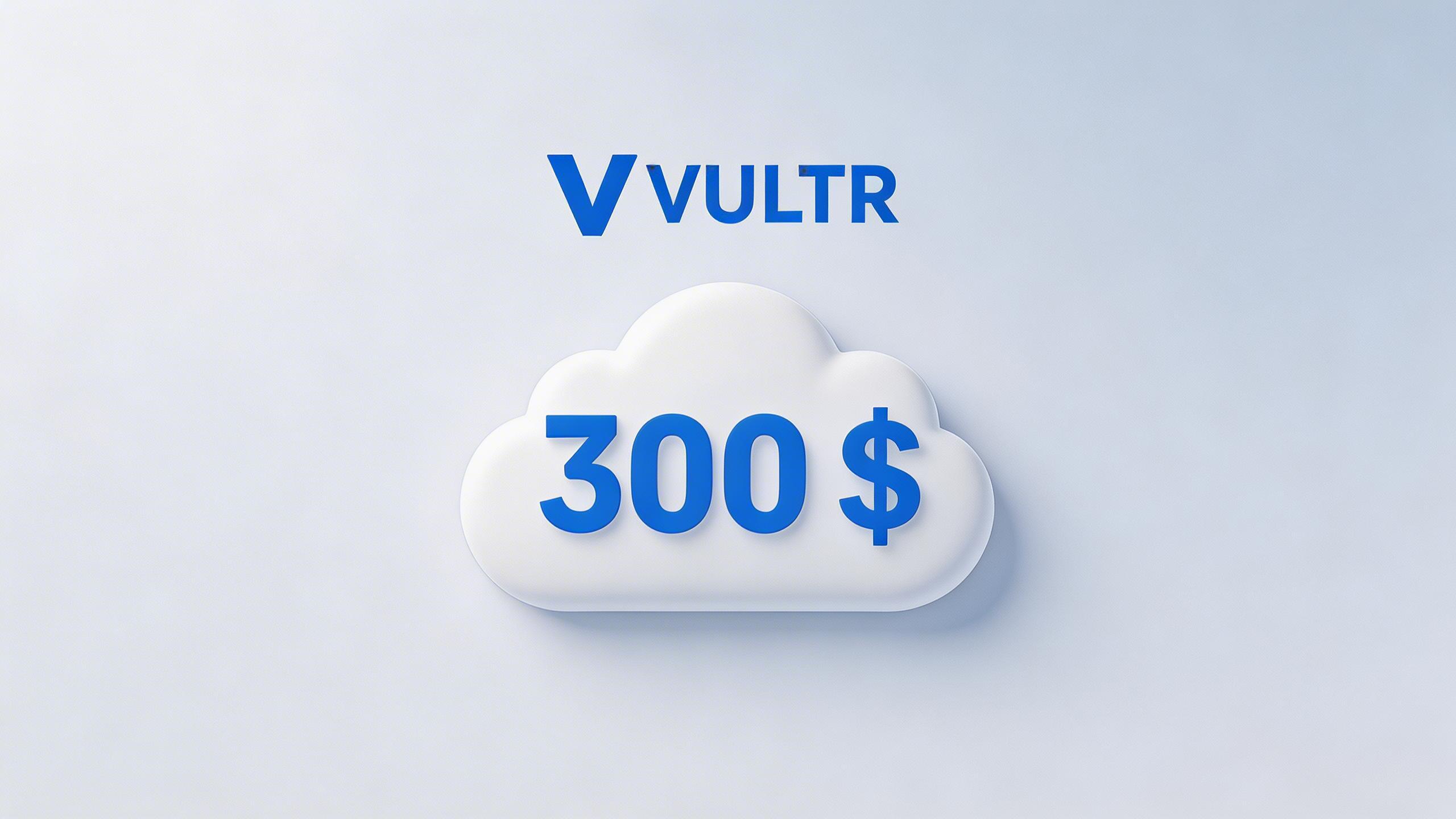 Vultr 新用户福利：如何理解与使用 300 美元体验额度