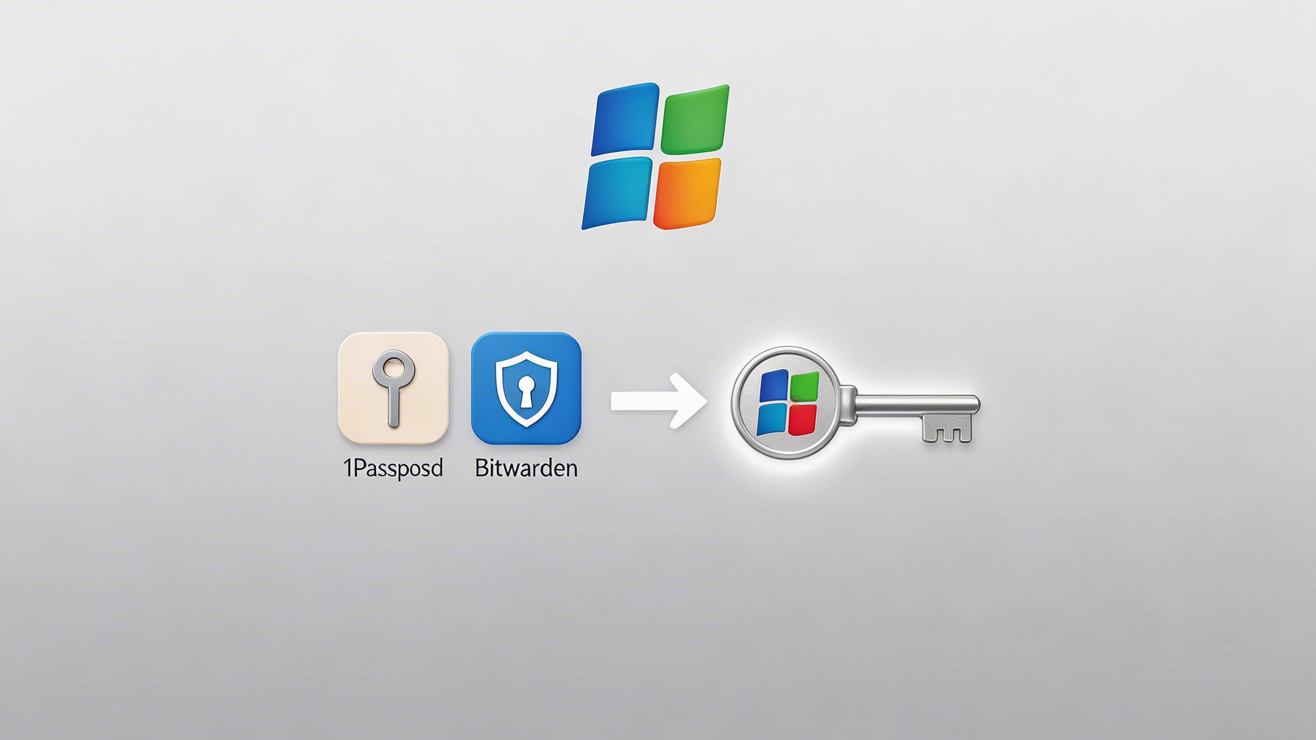 Windows 11 更新：密码管理器现在可以接管你的通行密钥了
