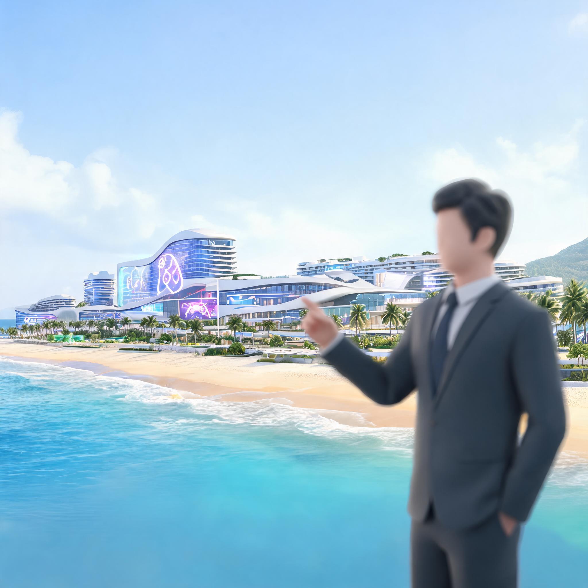 何猷君在海南投下电竞文旅大棋